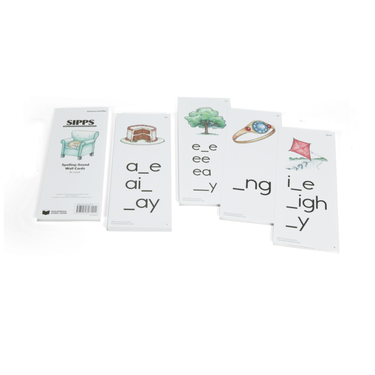 SIPPS Extension Level, 3rd Edition SpellingSound Wall Cards