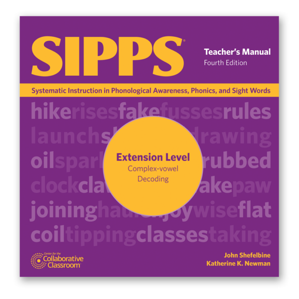 SIPPS Extension Level, 4th Edition Teacher's Manual