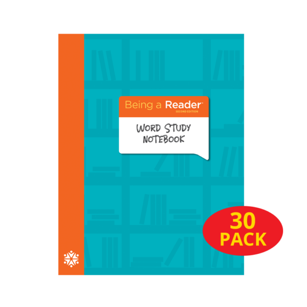 Being a Reader, 2nd Edition Word Study Notebook, Grade 5 (pack of 30)