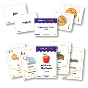 SEEDS of Learning for 3- to 5-Year-Olds Literacy Card Sets