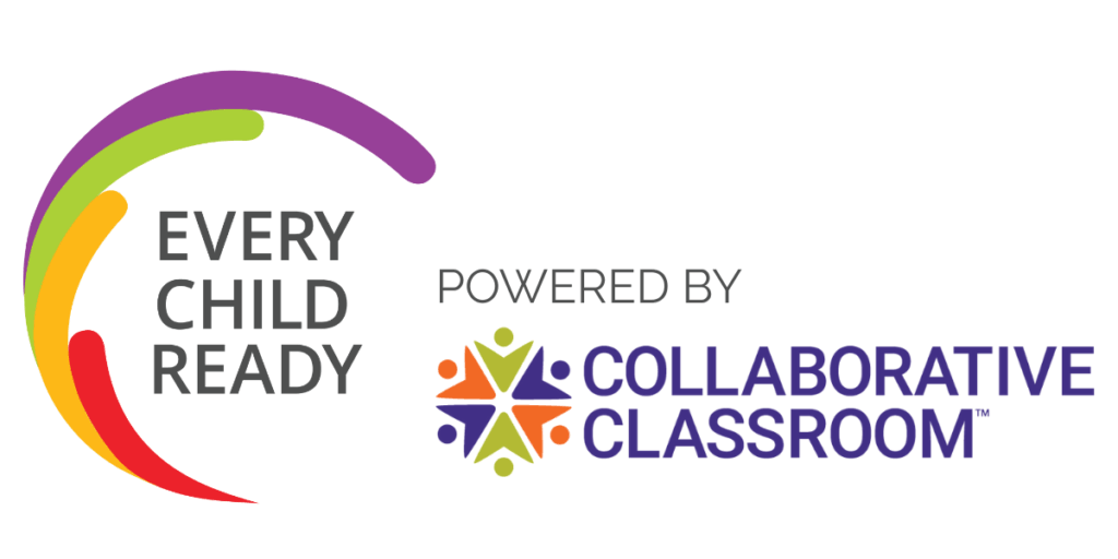 Combined logo illustrating the exclusive licensing agreement for the Every Child Ready curriculum and Collaborative Classroom.