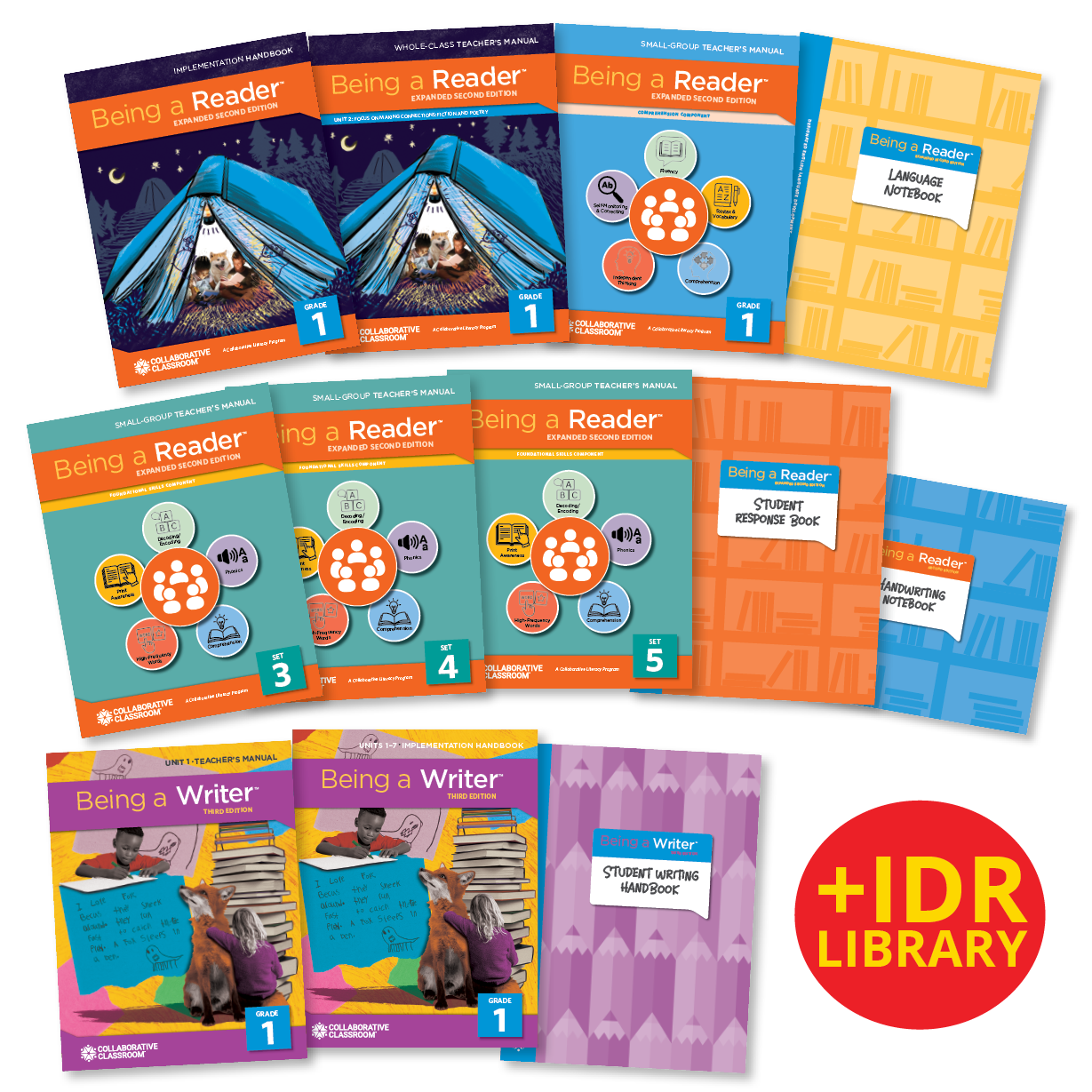 Collaborative Literacy Classroom Package with IDR Classroom Library, Grade 1
