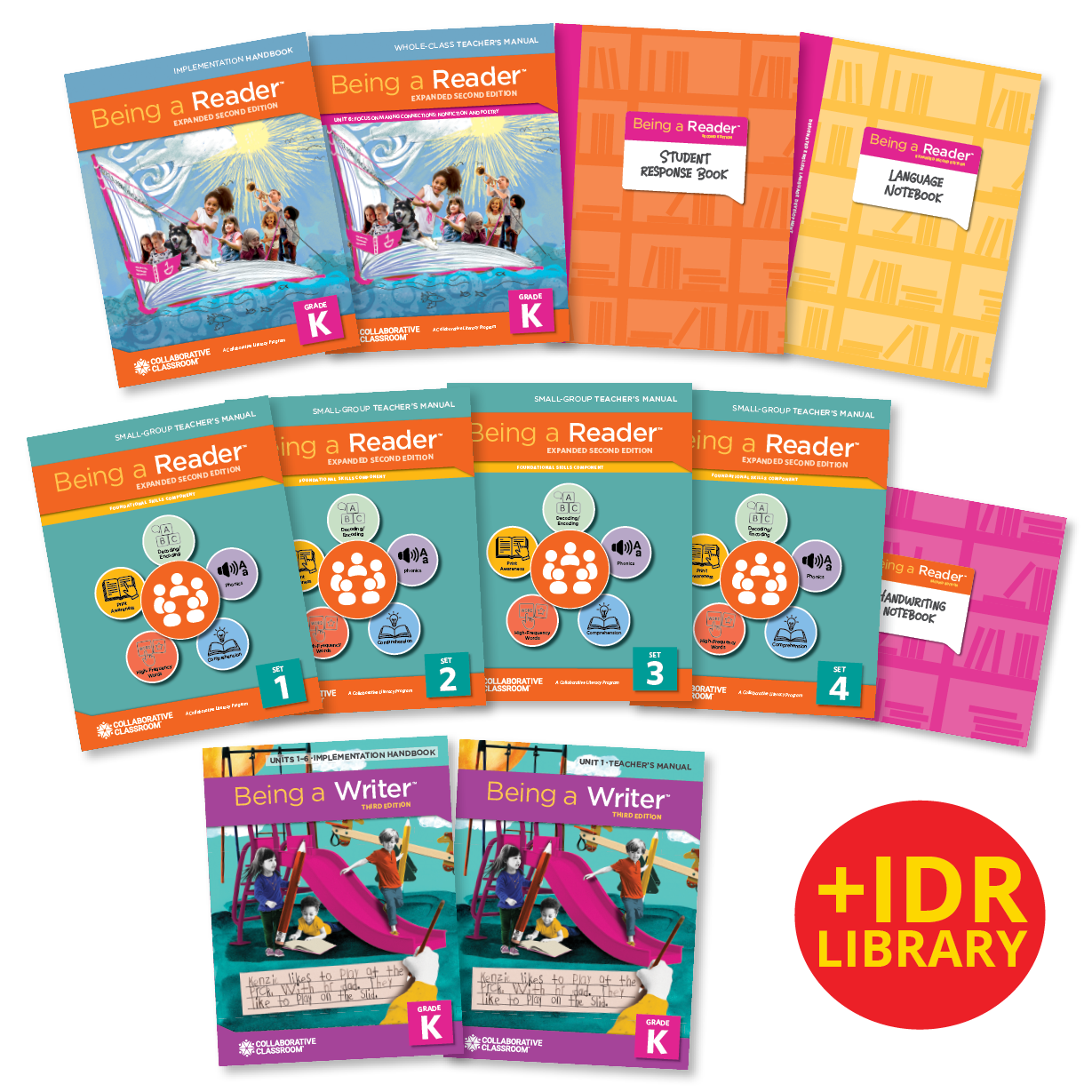 Collaborative Literacy Classroom Package with IDR Classroom Library, Grade K