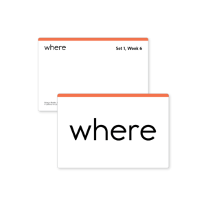 Being a Reader, Expanded 2nd Edition, High-Frequency Word Cards