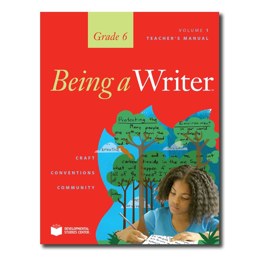 Being a Writer Teacher's Manual, vol. 1, Grade 6