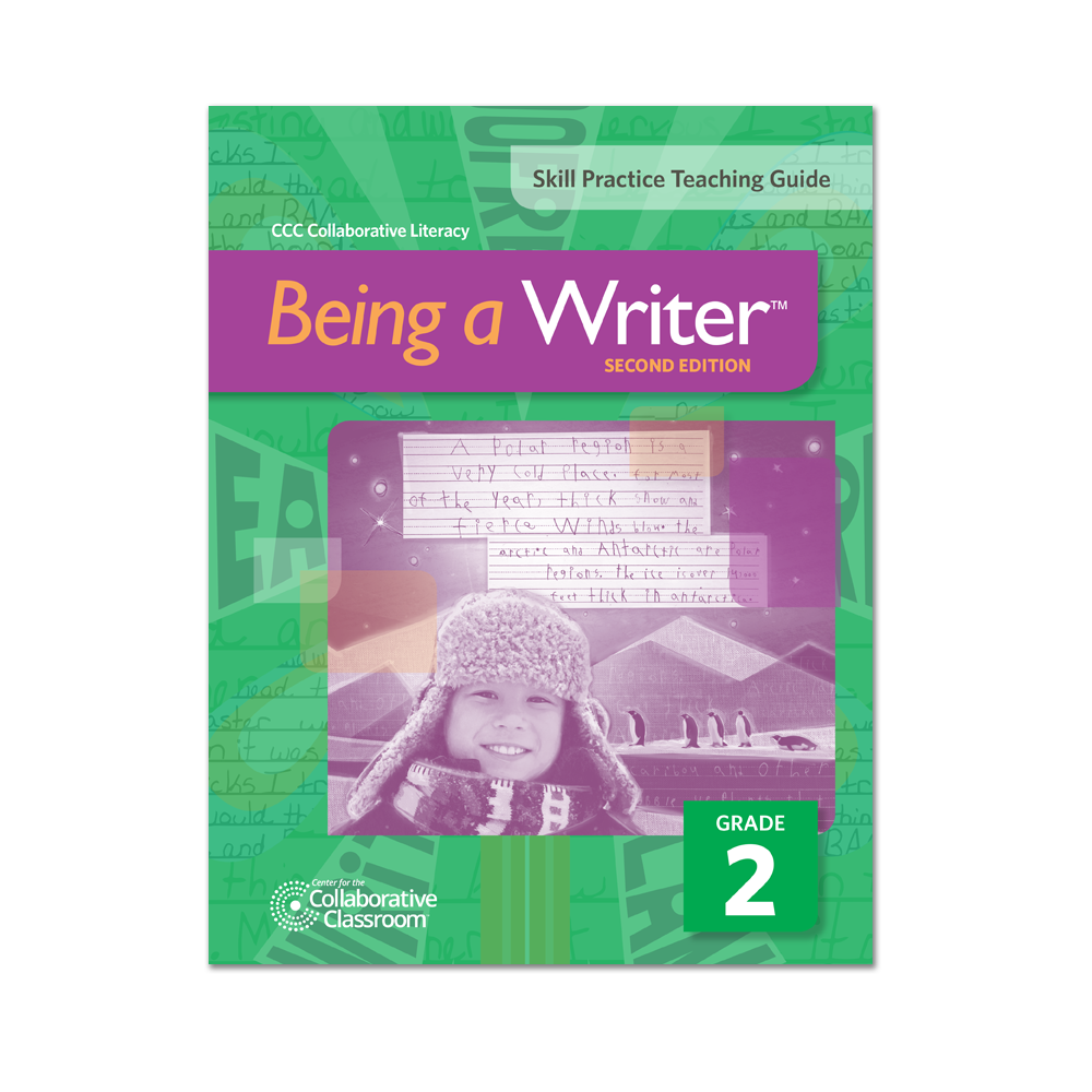 Being a writer grade 2 book list image